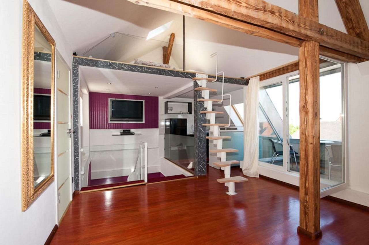 City Lux Apartment In Der Stadt Freiburg im Breisgau Eksteriør bilde